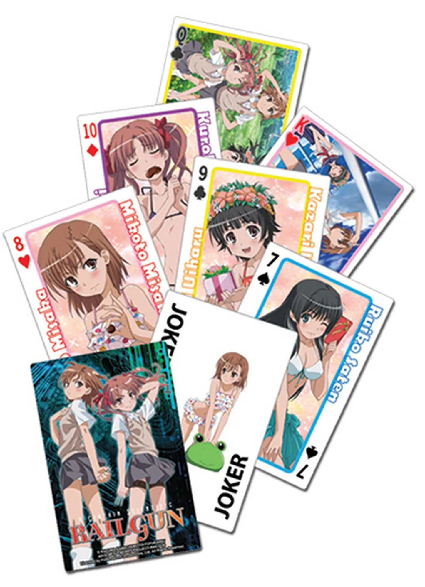 A Certain Scientific Railgun - A Certain Scientific Railgun Playing Cards