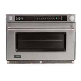 Amana Microwave Steamer Oven 1.6 Cu Ft, Heavy Volume, Touch Controls, 2200 Watt 208/240V