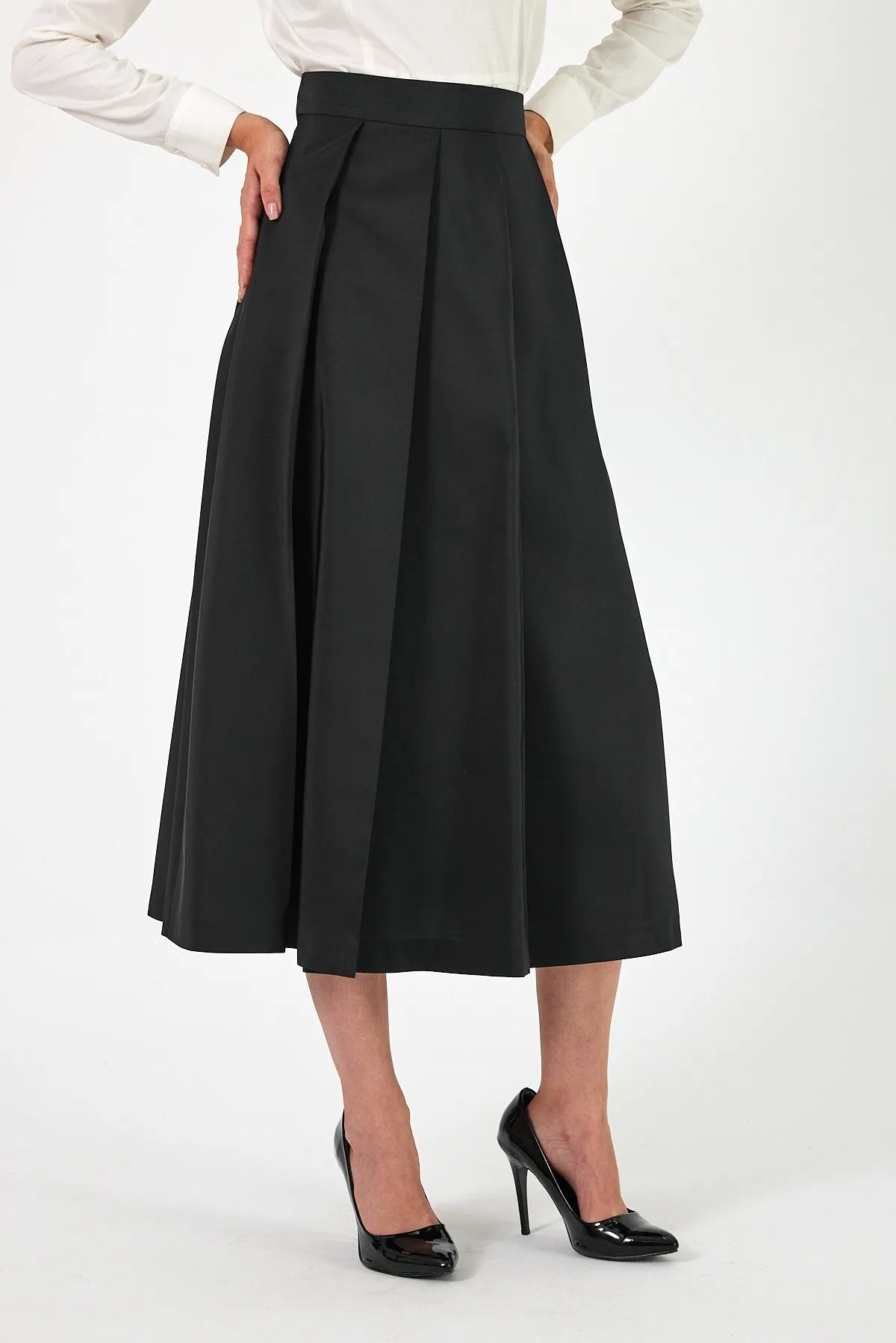 Amara Long Black Skirt