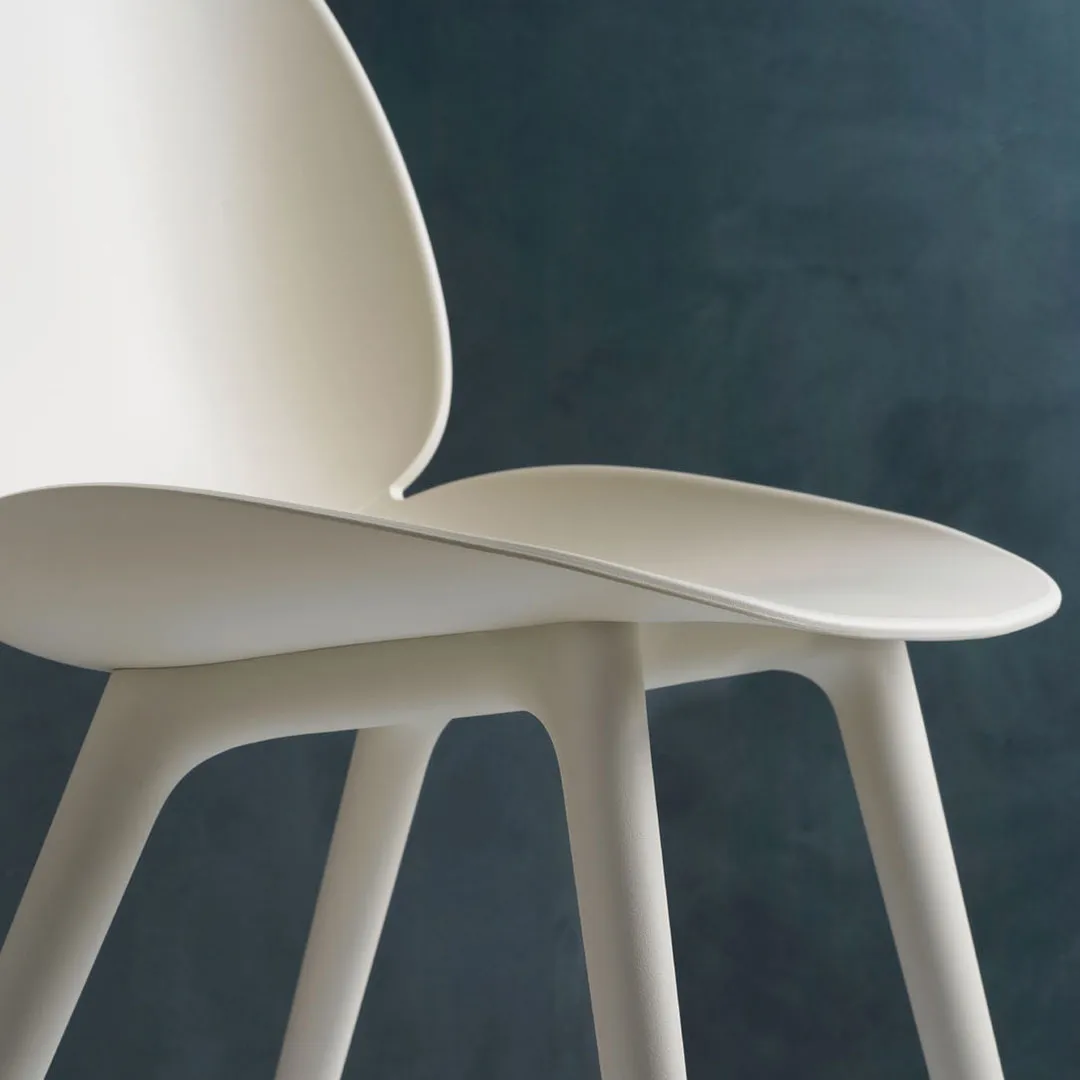 Beetle Dining Chair - Monochrome - Plastic Base