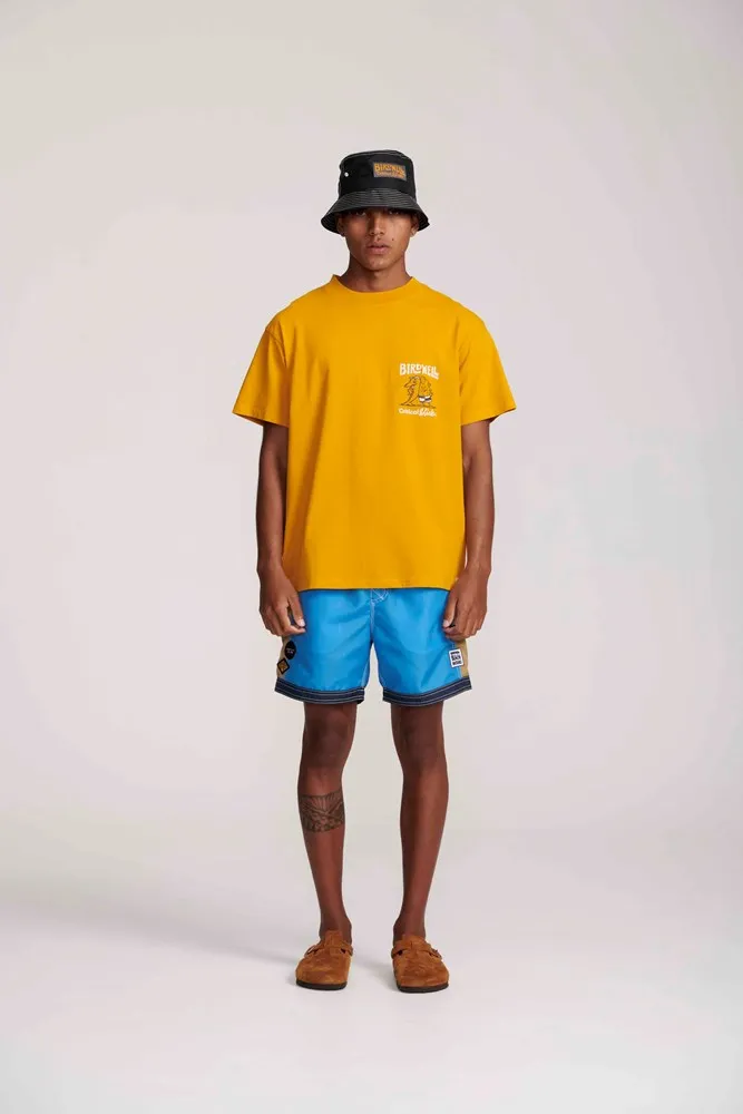 Birdwell x TCSS Dolfin Tee - Mustard