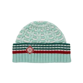 Casablanca Textured Knit Beanie