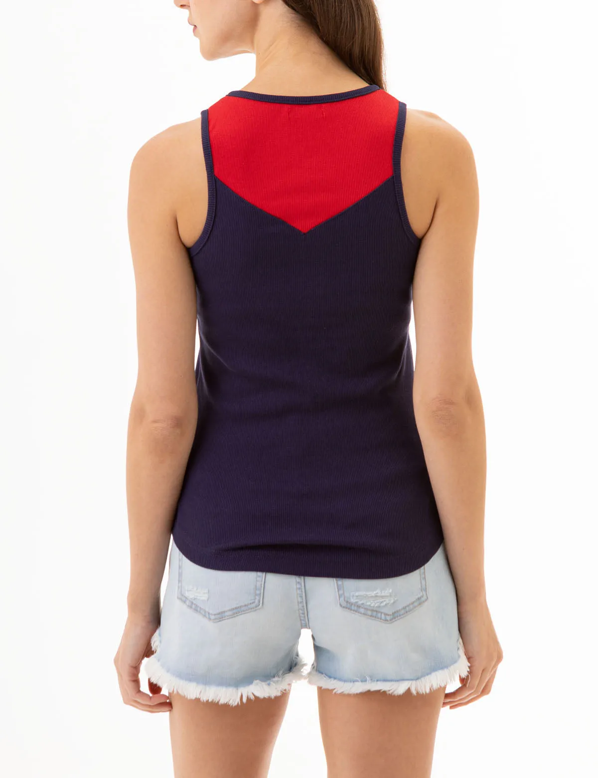 CHEVRON HENLEY TANK