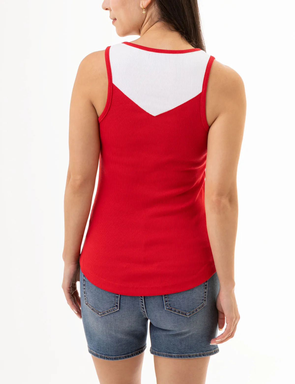 CHEVRON HENLEY TANK