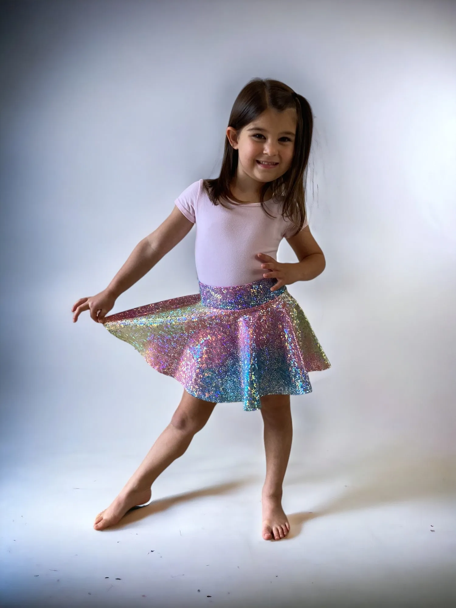 Children's Rainbow Avatar - Skater Skirt, Circle Skirt, Costume Skirt Eras Tour Outfit