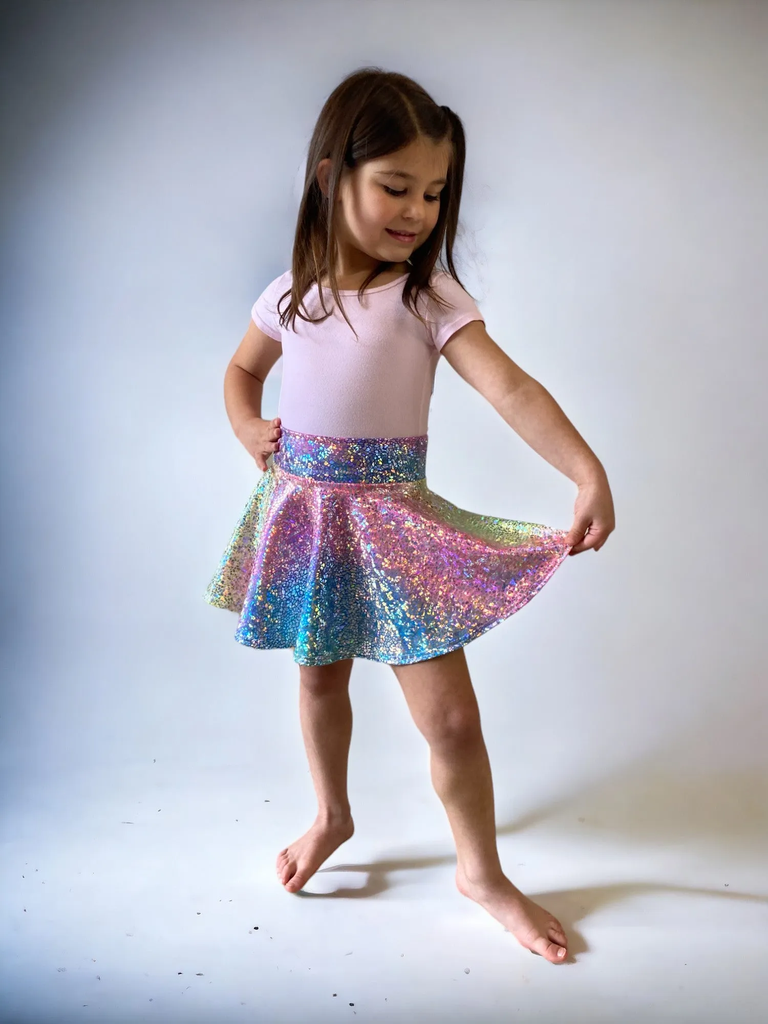 Children's Rainbow Avatar - Skater Skirt, Circle Skirt, Costume Skirt Eras Tour Outfit