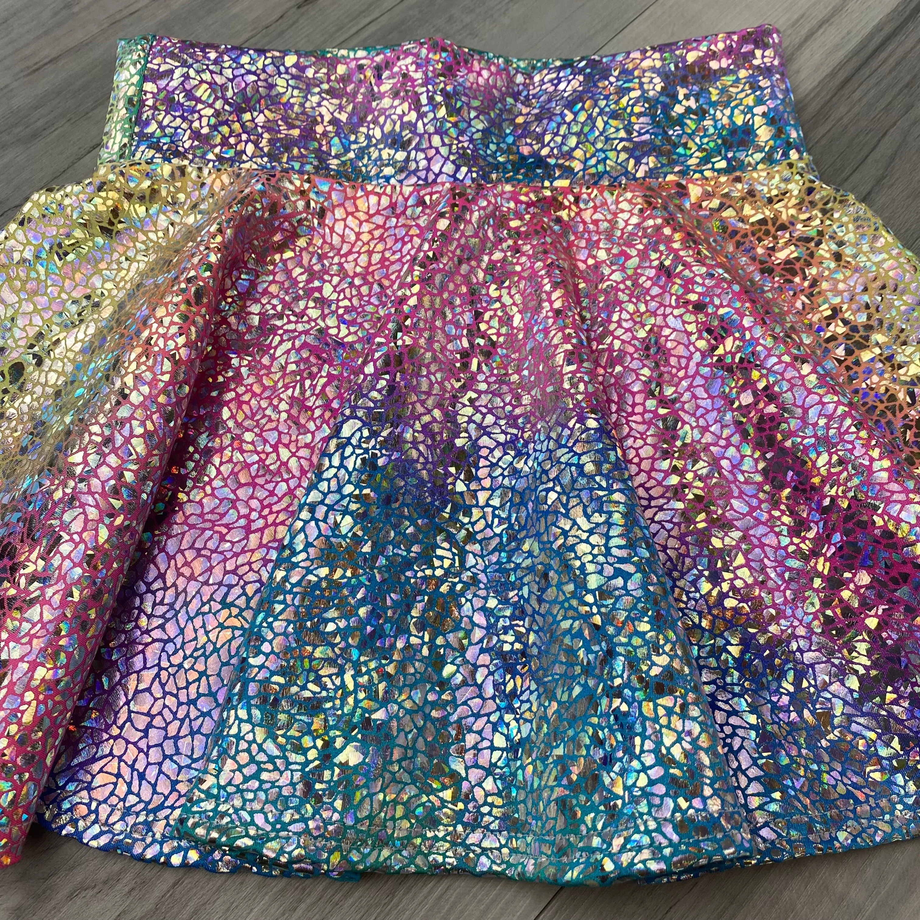 Children's Rainbow Avatar - Skater Skirt, Circle Skirt, Costume Skirt Eras Tour Outfit