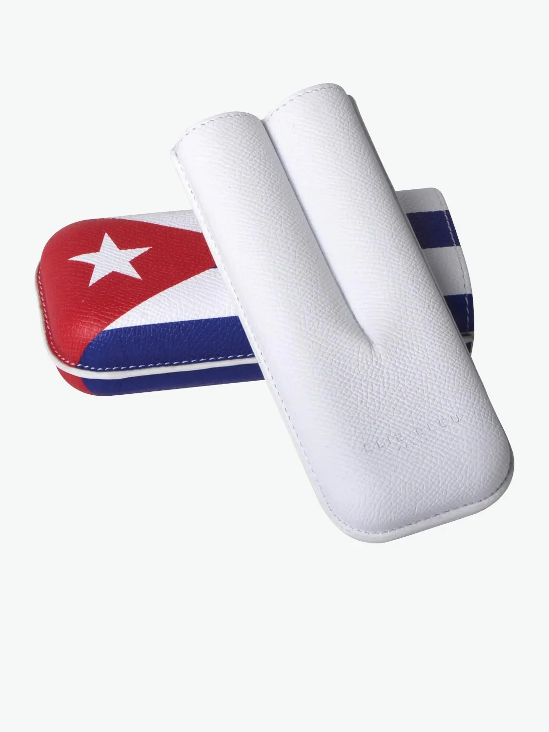 Cuban Flag Double Cigar Case