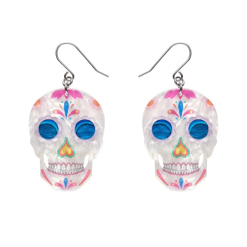 Dia De Los Muertos Drop Earrings