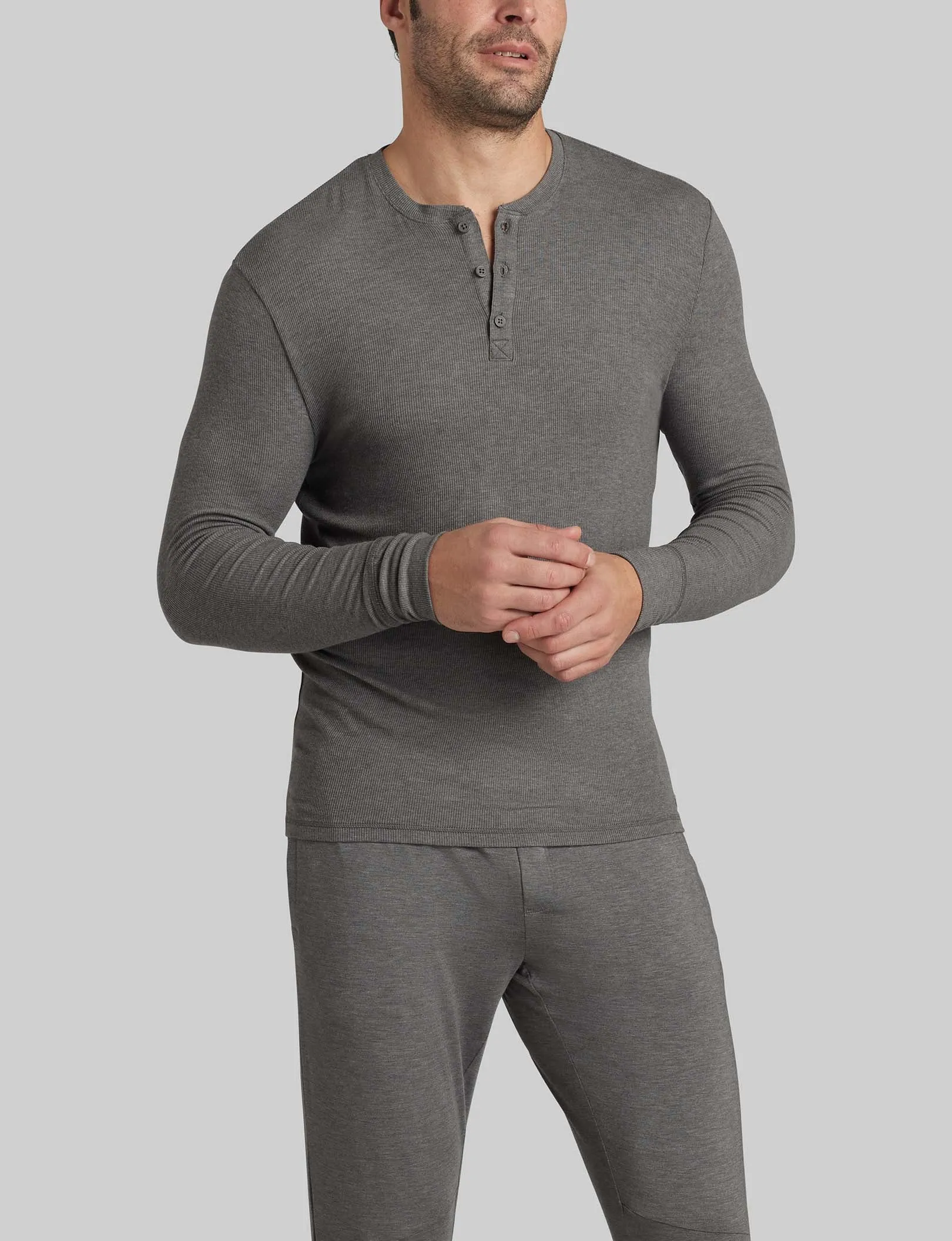 Downtime Henley & Jogger Set