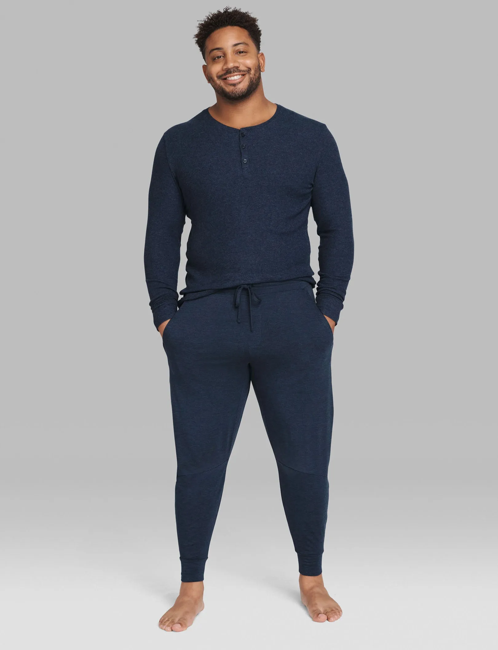 Downtime Henley & Jogger Set