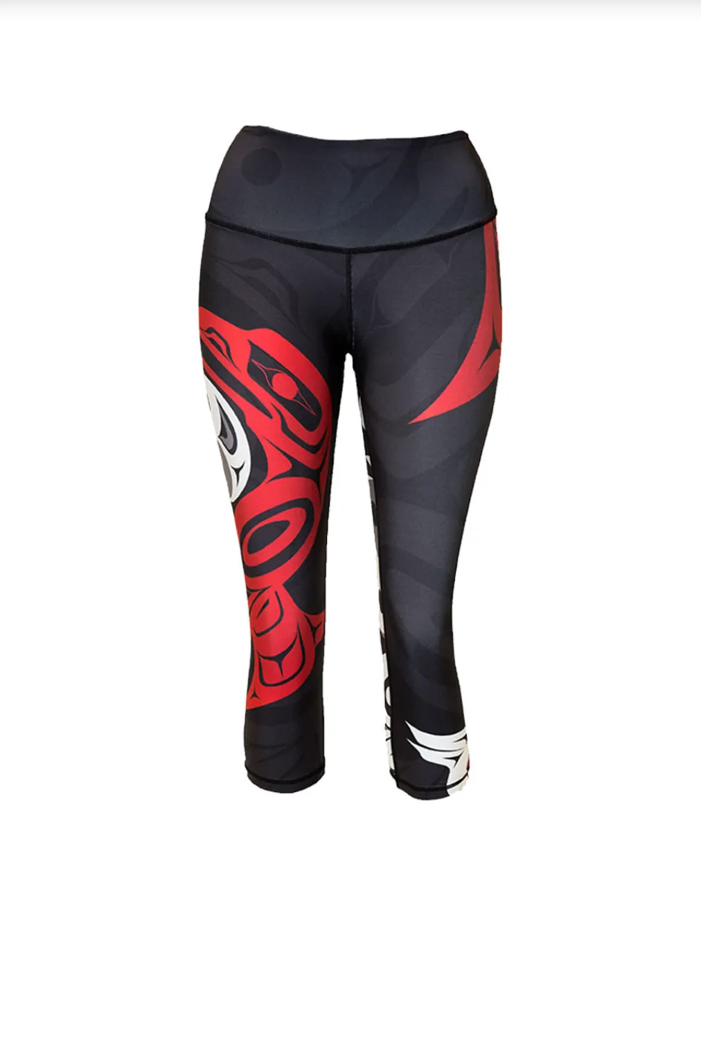 Eagle & Raven Yin Yang - Capri Legging