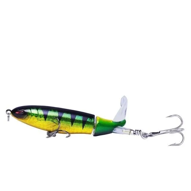 Fishing lure 1PC 13g/10cm Propeller Top water Artificial Bait Hard Plapper Soft Rotating afterbody Fishing Tackle воблеры