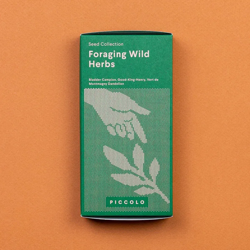 Foraging Wild Herbs Seed Collection