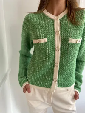 GEMARY CARDIGAN VERT