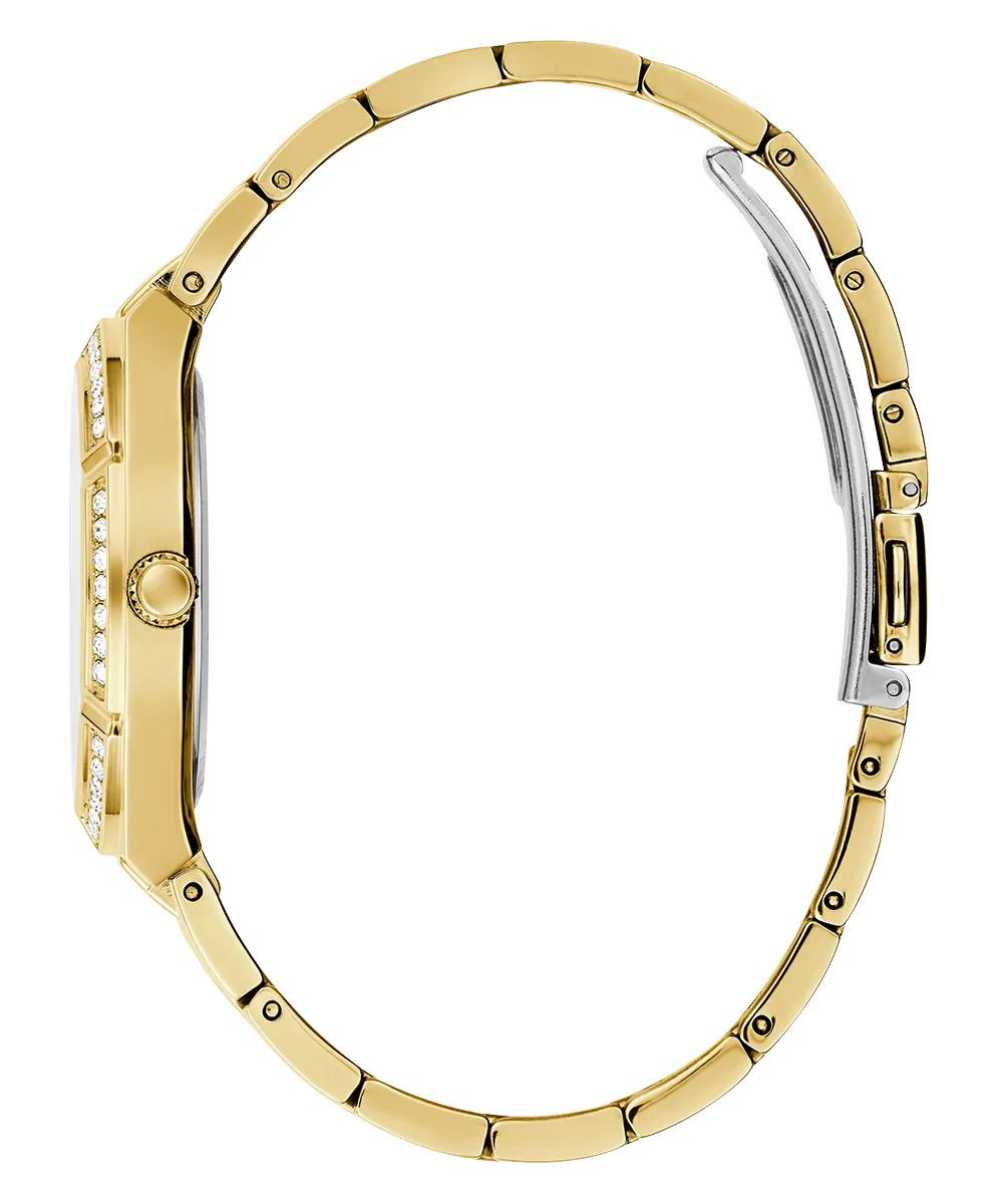 GUESS Ladies Gold Tone Analog Watch