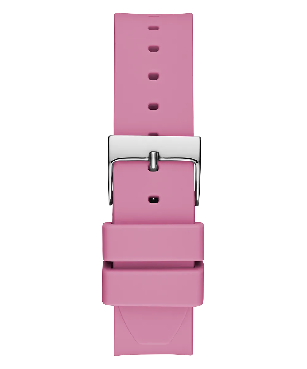 GUESS Ladies Pink 2-Tone Analog Watch