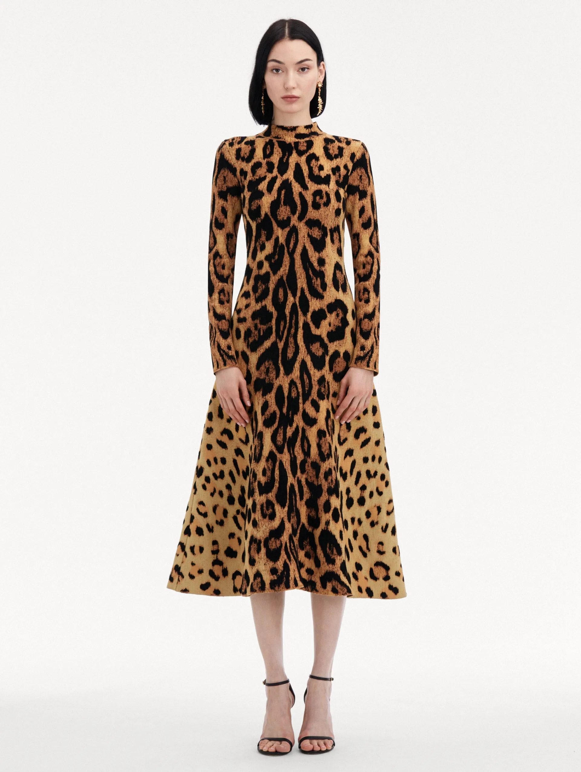 Jaguar Jacquard Dress