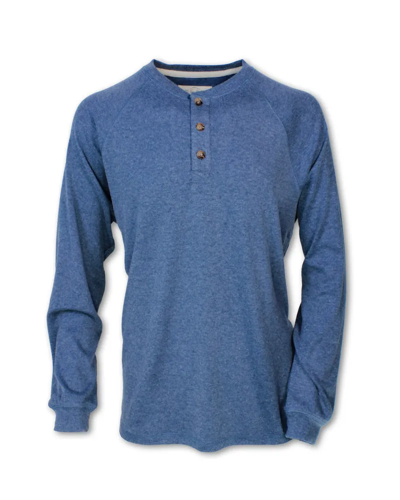 JERSEY KNIT HENLEY