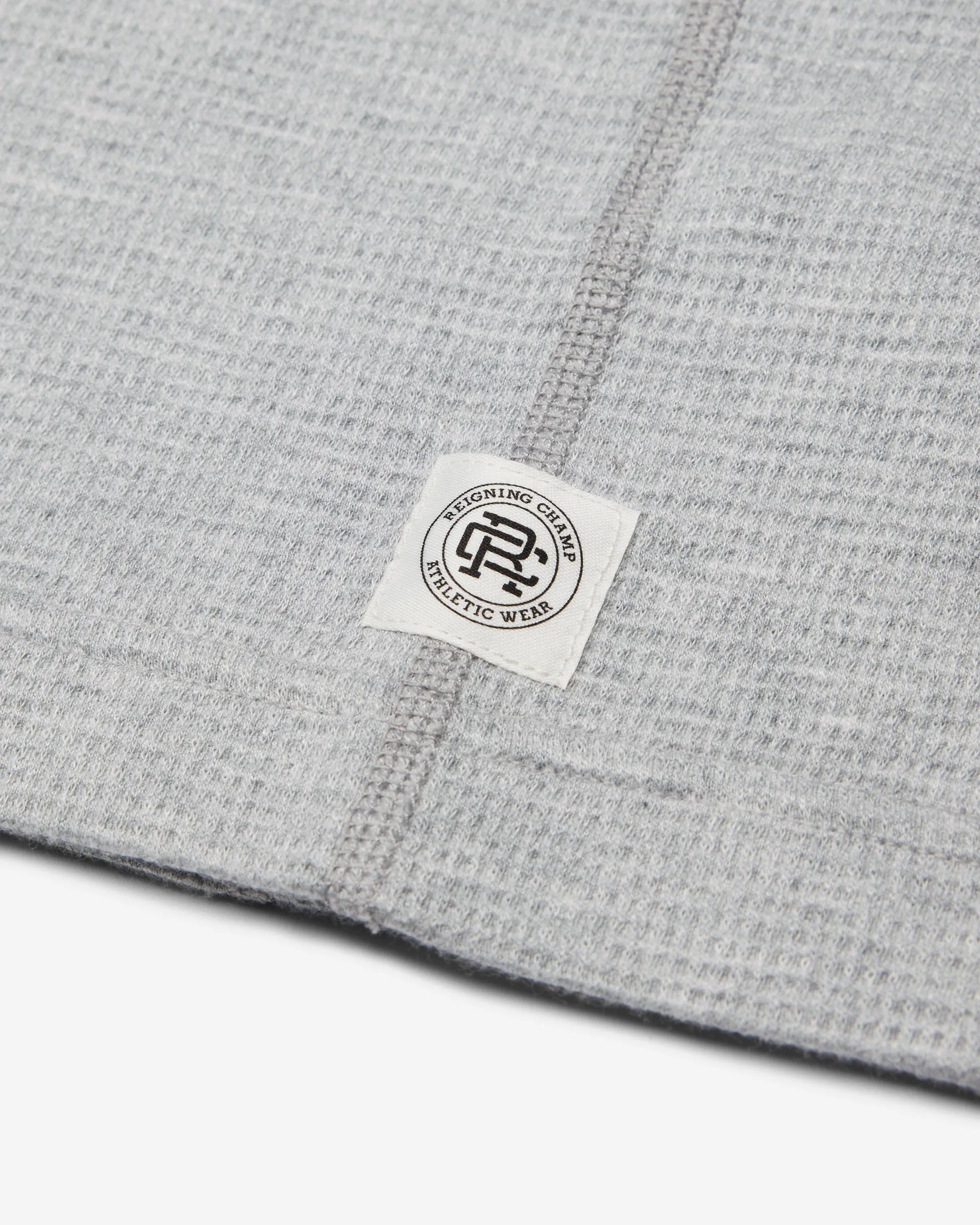 Lighweight Waffle Henley