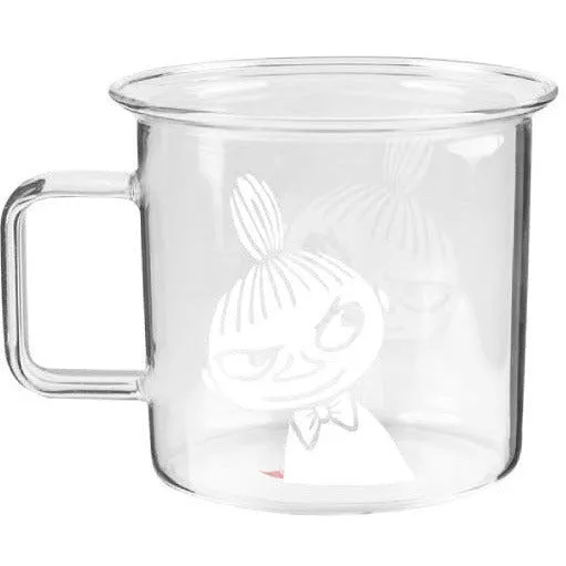 Little My Glass Mug Clear 3,5 dl - Muurla