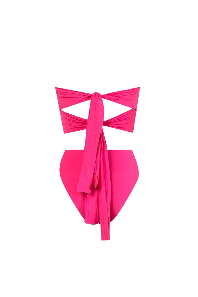 Maygel Coronel - Capri Two Piece - Magenta