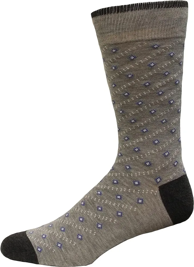 Men's Fleur De Lis Dress Sock