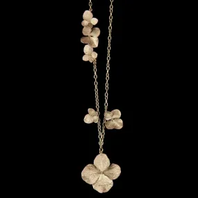 Michael Michaud 36" Hydrangea Necklace