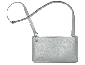 minibag metallic silver