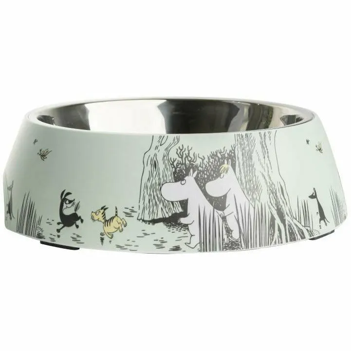 Moomin For Pets Food Bowl Green XL - Muurla