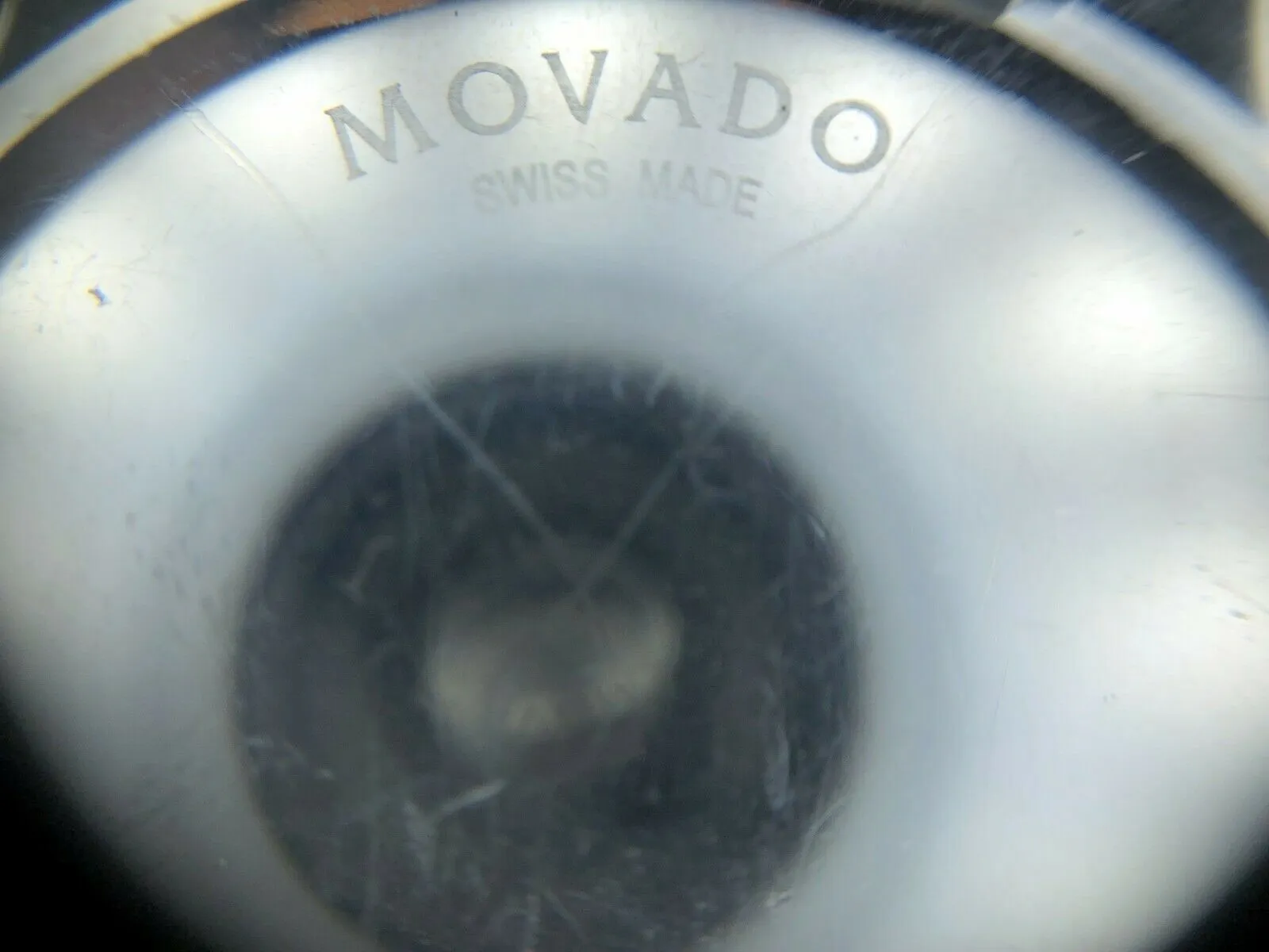 Movado Gentry Gentleman's Swiss Wristwatch 84-N2-1890 Stainless Steel