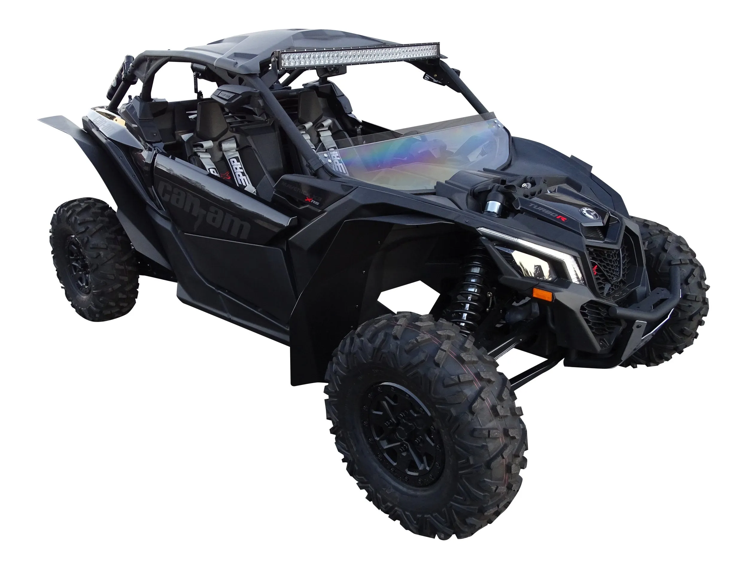 MudBusters Super Max Stock Fender Flares for 2017-2025 Can-Am Maverick X3 RS (72 inch)