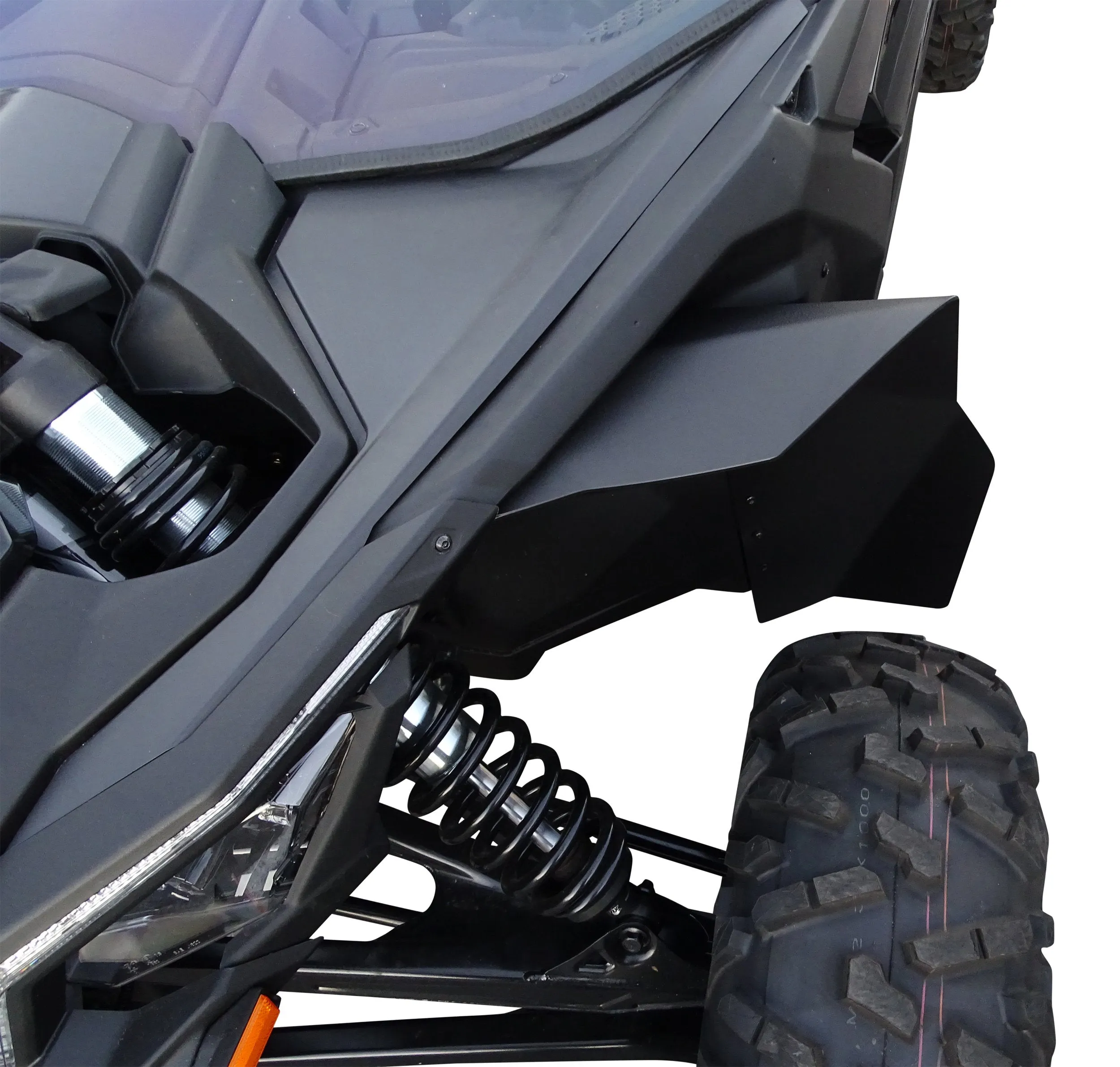 MudBusters Super Max Stock Fender Flares for 2017-2025 Can-Am Maverick X3 RS (72 inch)