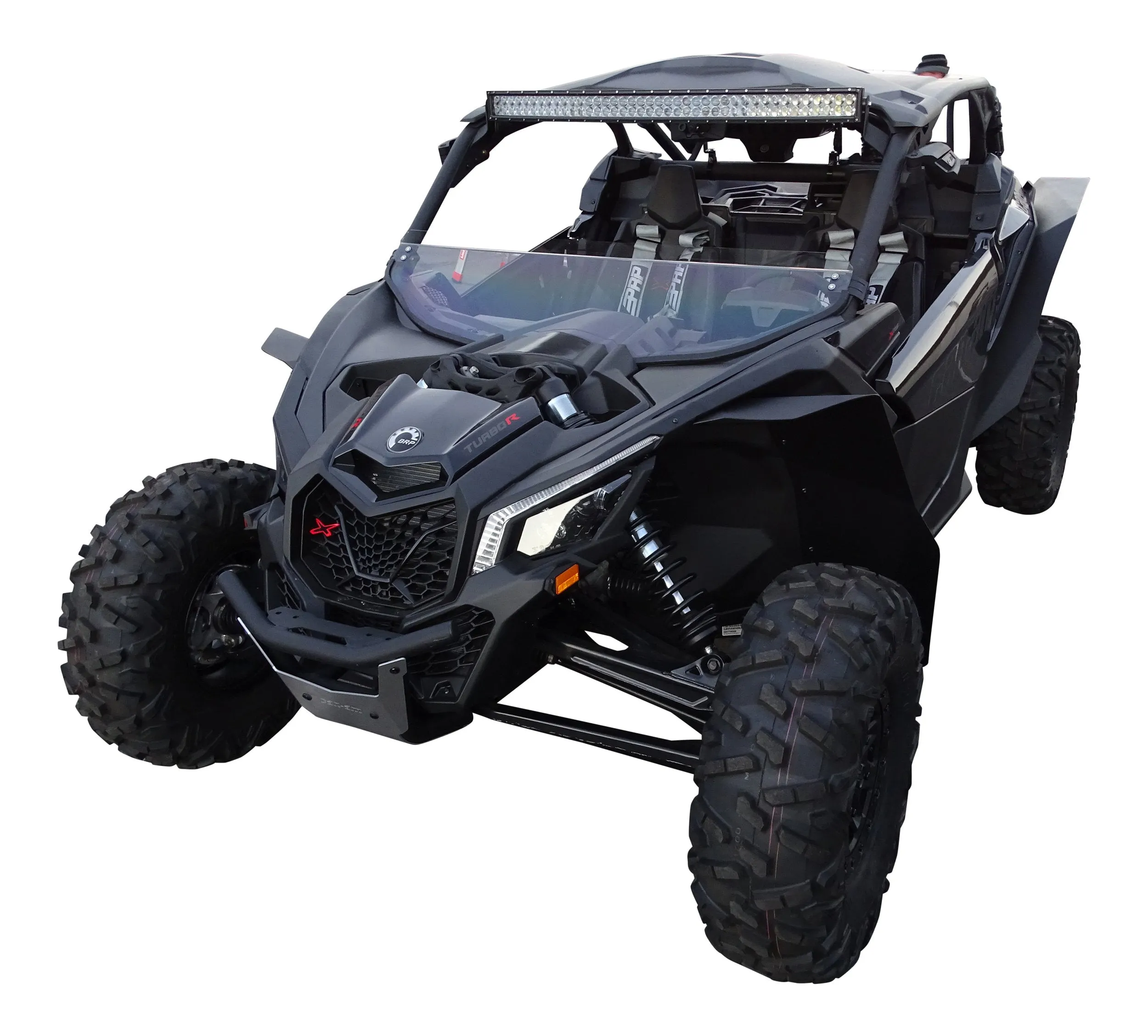 MudBusters Super Max Stock Fender Flares for 2017-2025 Can-Am Maverick X3 RS (72 inch)