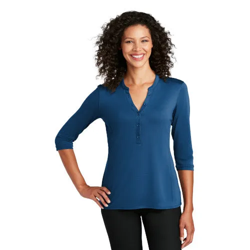 Port Authority ® Ladies UV Choice Pique Henley