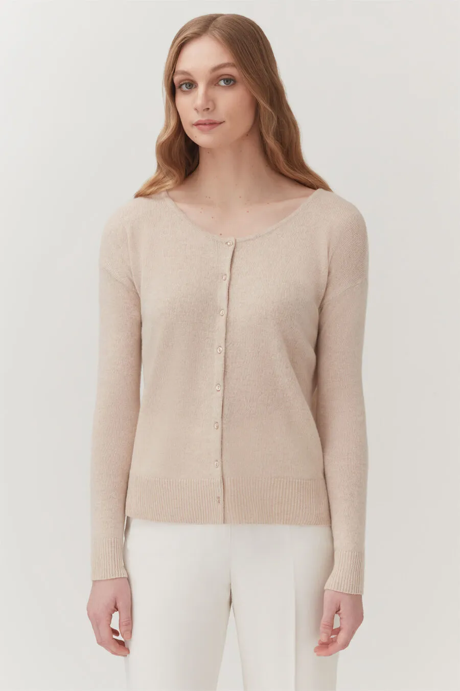 Single-Origin Cashmere Cardigan