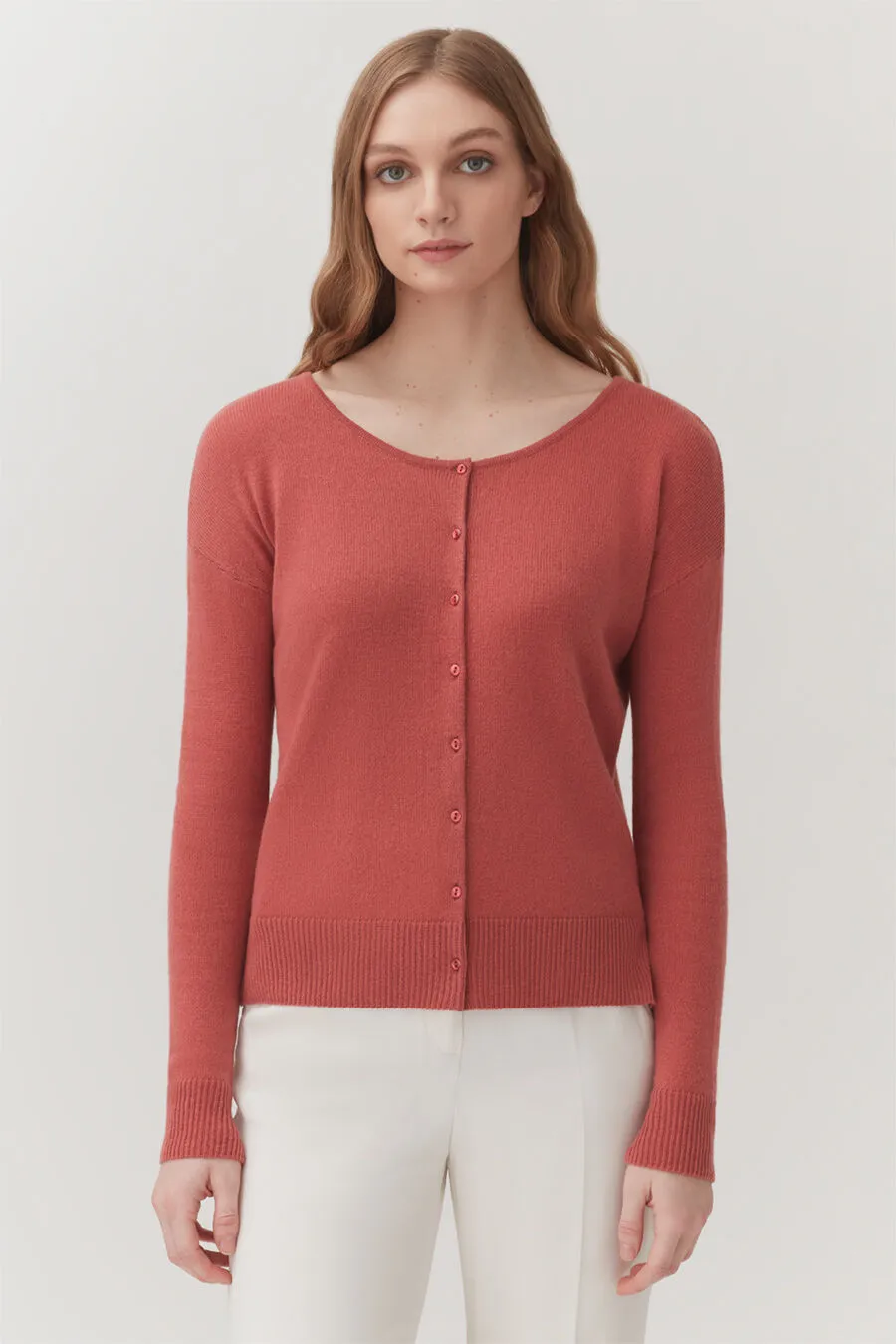 Single-Origin Cashmere Cardigan