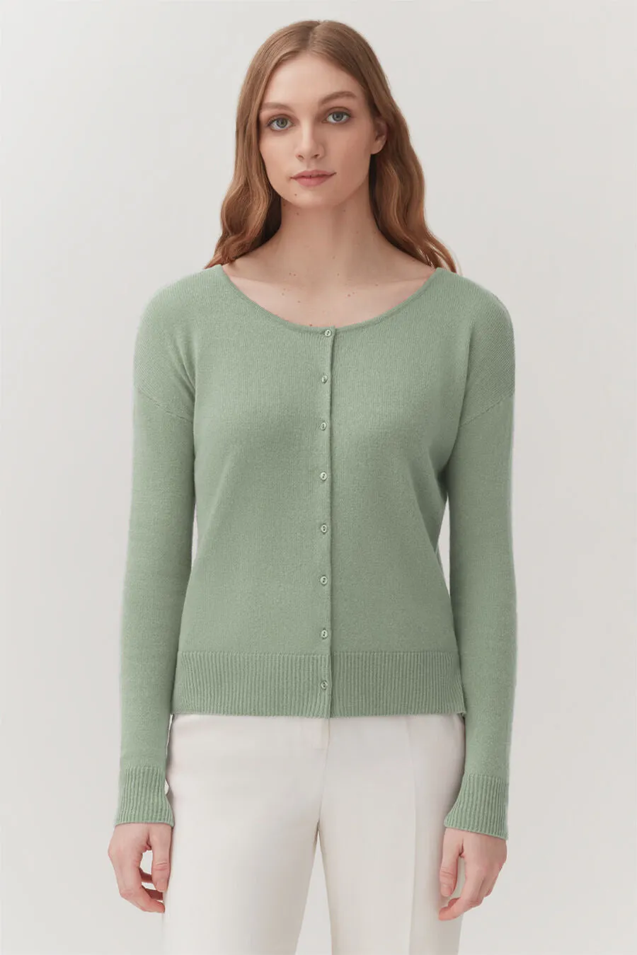 Single-Origin Cashmere Cardigan