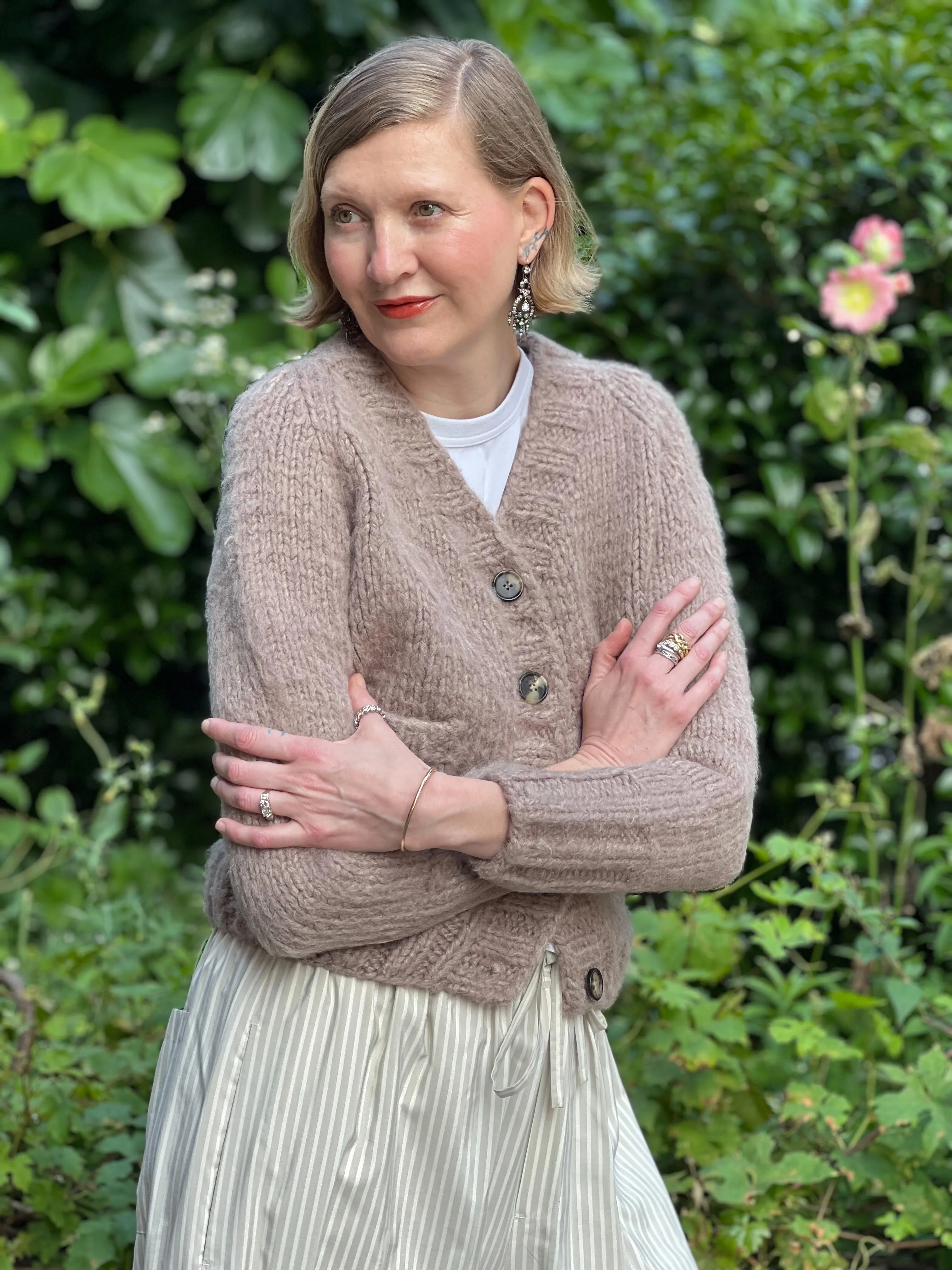 Taupe Ingrid Cardigan