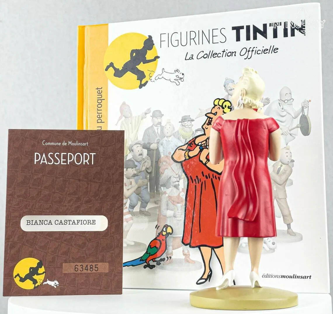 Tintin Figurines Officielle # 5 Bianca Castafiore Herge model ML Figure