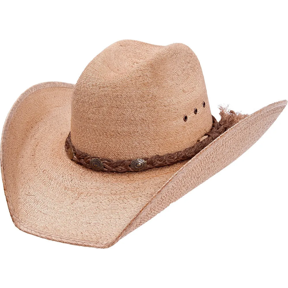 Traditional Palm Western Hat by Stone Hats