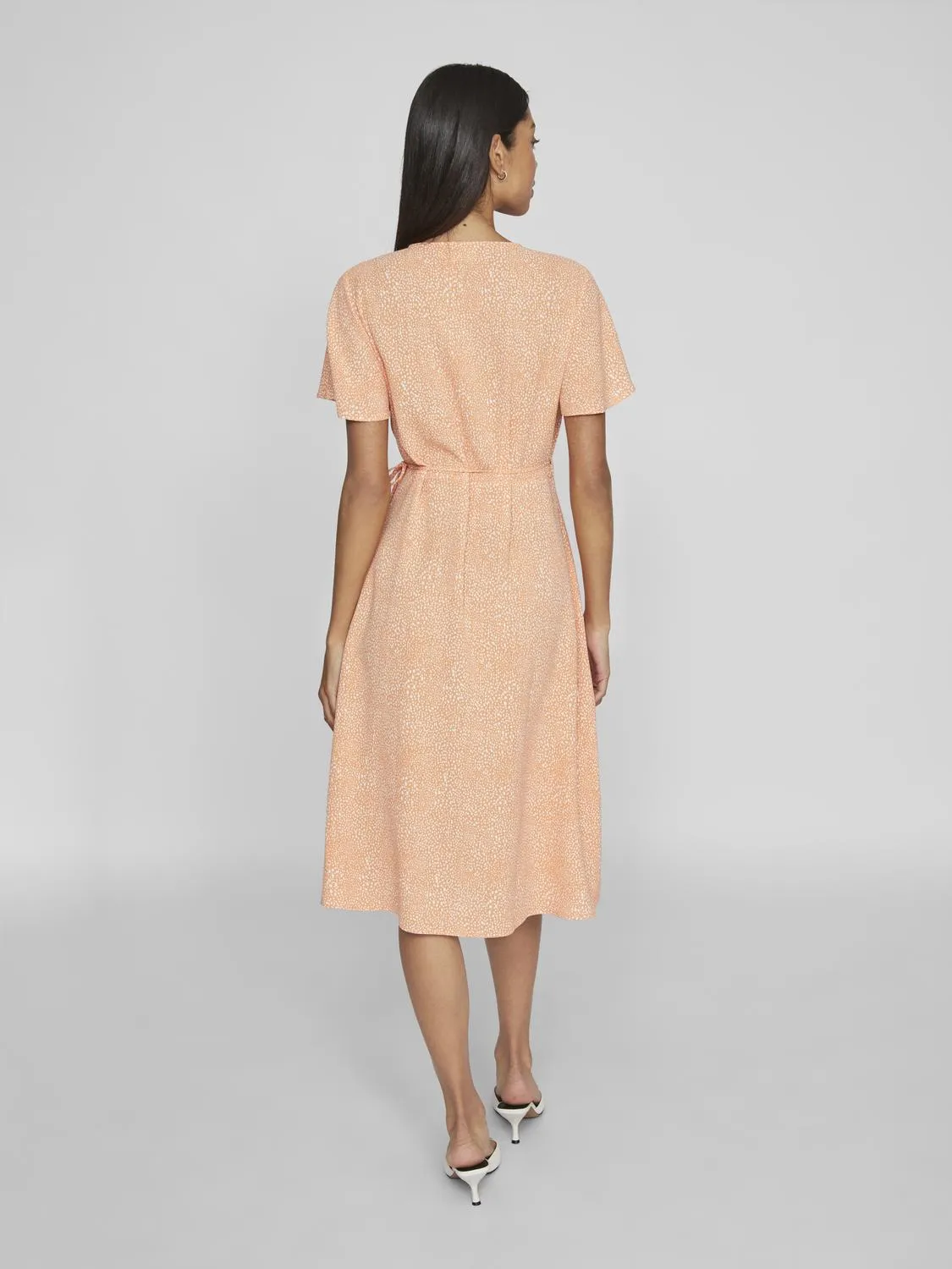 VILOVIE Dress - Shell Coral