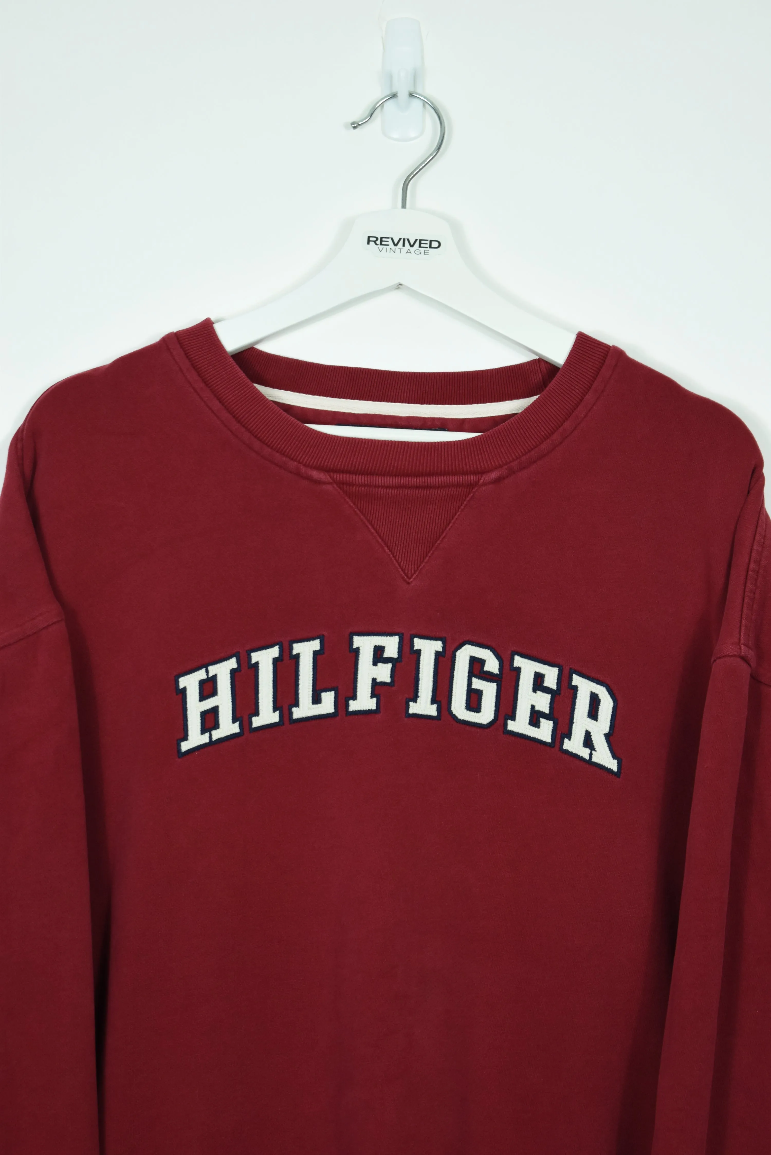 Vintage Tommy Hilfiger Embroidered Sweatshirt XL