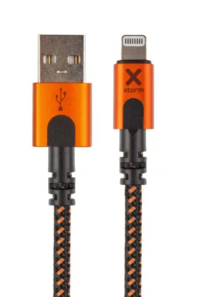 Xtreme USB auf Lightning Kabel - 1.5 Meter - Schwarz/Orange